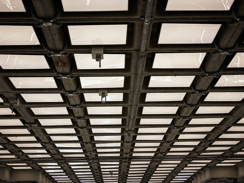  Steel Grating Ceiling