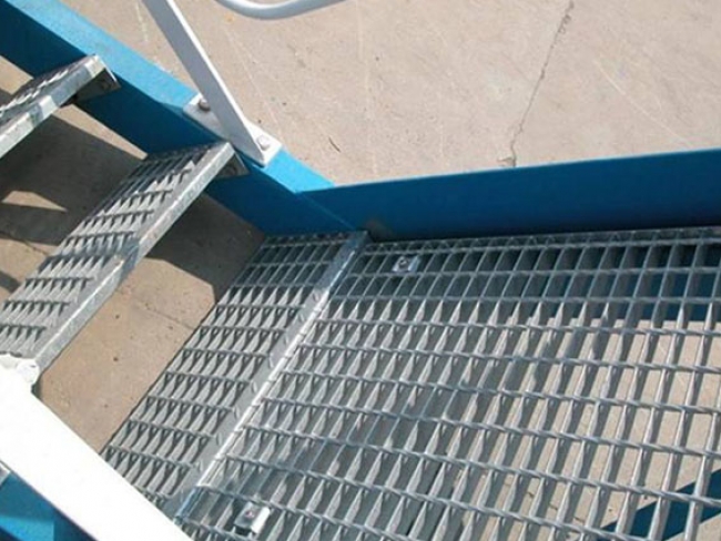 Hot-dip galvanized steel grating Lightweight anti-oxidation