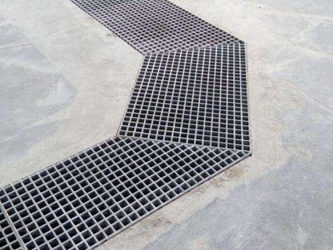 Application of steel grid in urban beautification