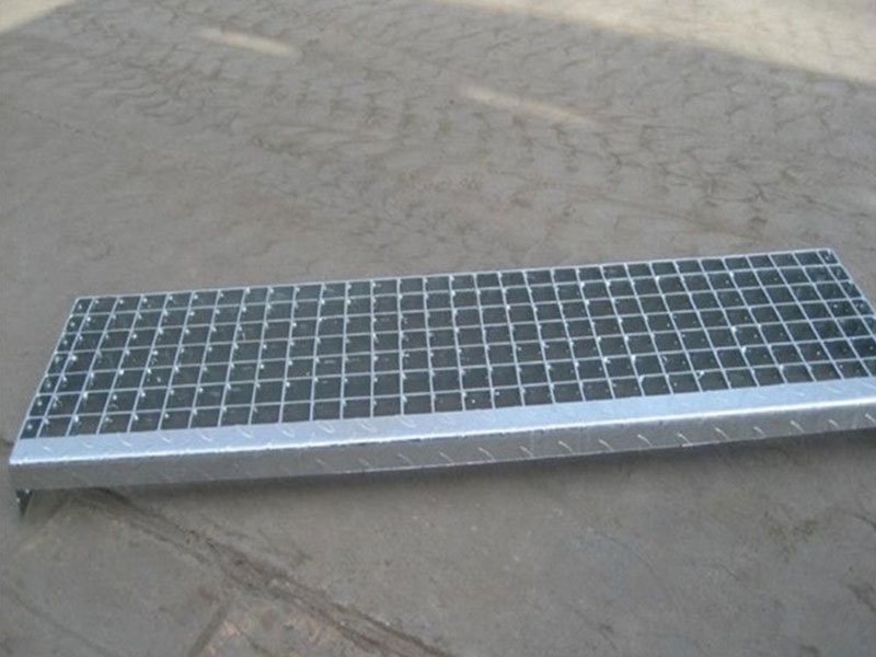 Galvanised Open Steel Stair Tread